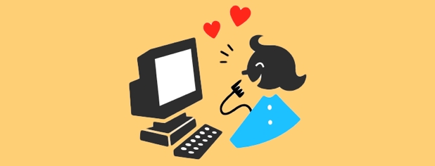 O amor no relacionamento online