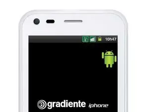 iphone Gradiente lançado em 2012 rodava Android