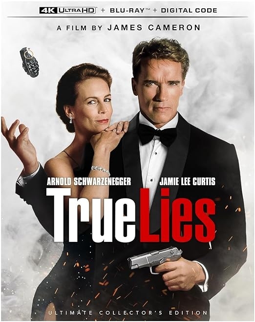True Lies foi um dos 3 filmes de James Cameron resgatados pela Disney, para edição em Blu-Ray 4K, com tratamento Dolby Vision e com som Dolby Atmos.
