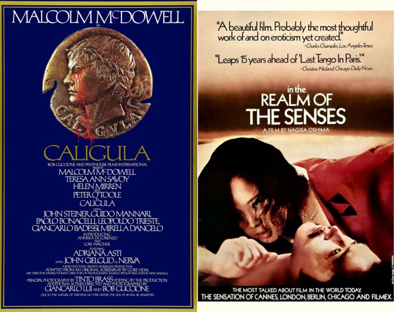 Calígula e Império dos Sentidos: a sexualidade no cinema