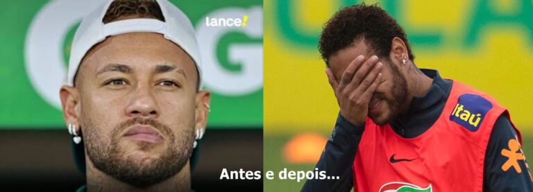 Home 3 Neymar antes e depois