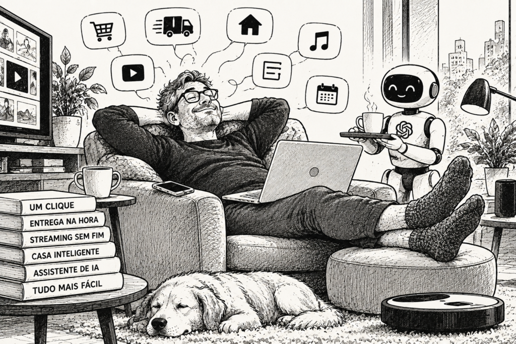 A ilusão da agilidade. a tecnologia realmente nos tornou mais eficientes ou apenas nos deu a desculpa perfeita para deixar tudo para a última hora?