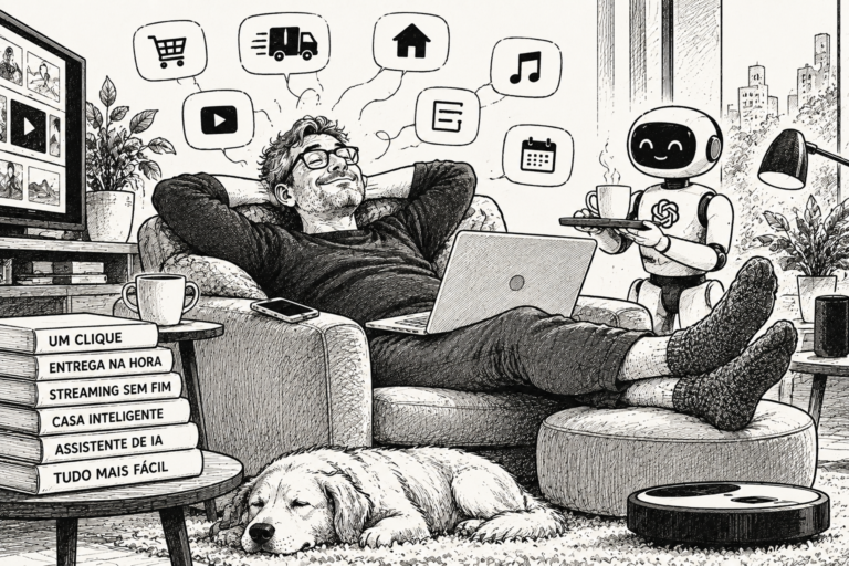 A ilusão da agilidade. a tecnologia realmente nos tornou mais eficientes ou apenas nos deu a desculpa perfeita para deixar tudo para a última hora?